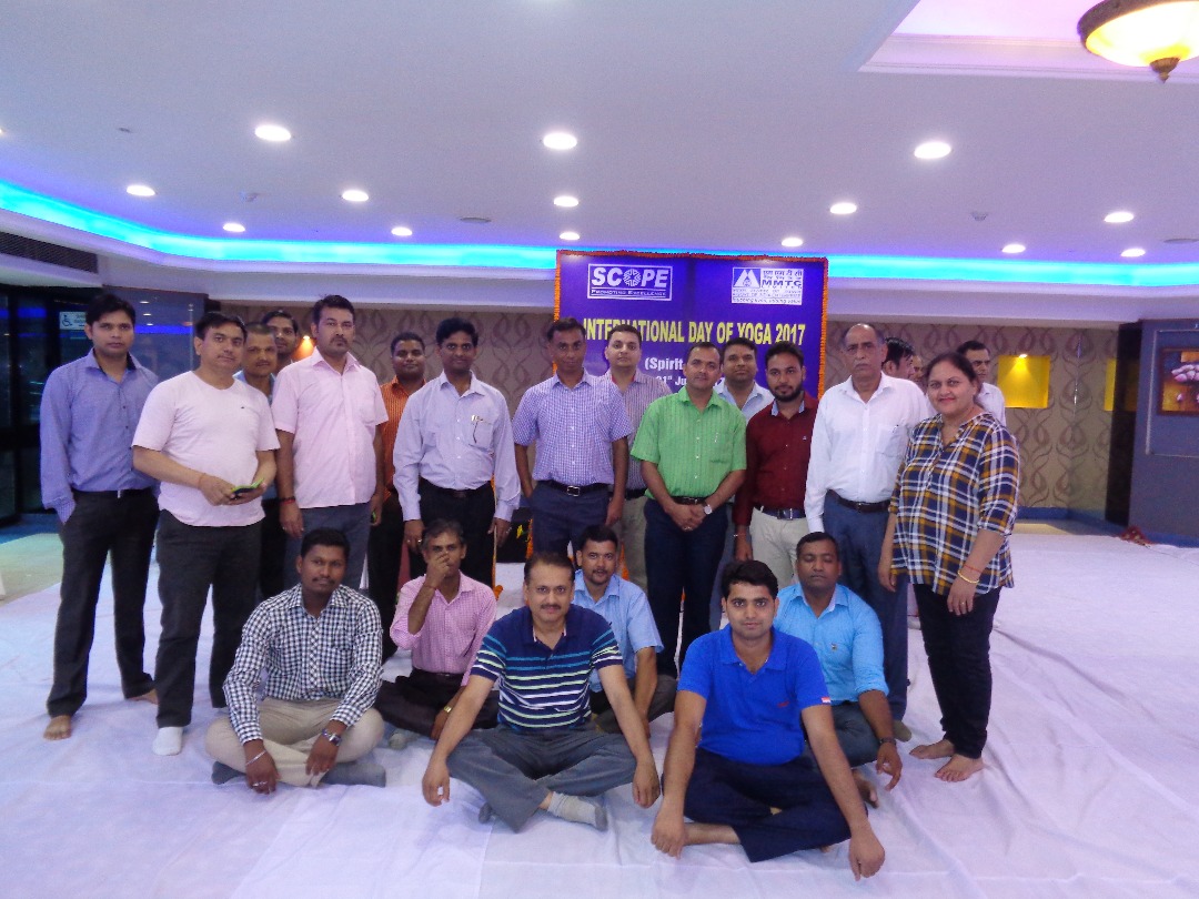 YOGA DAY IN APTEL