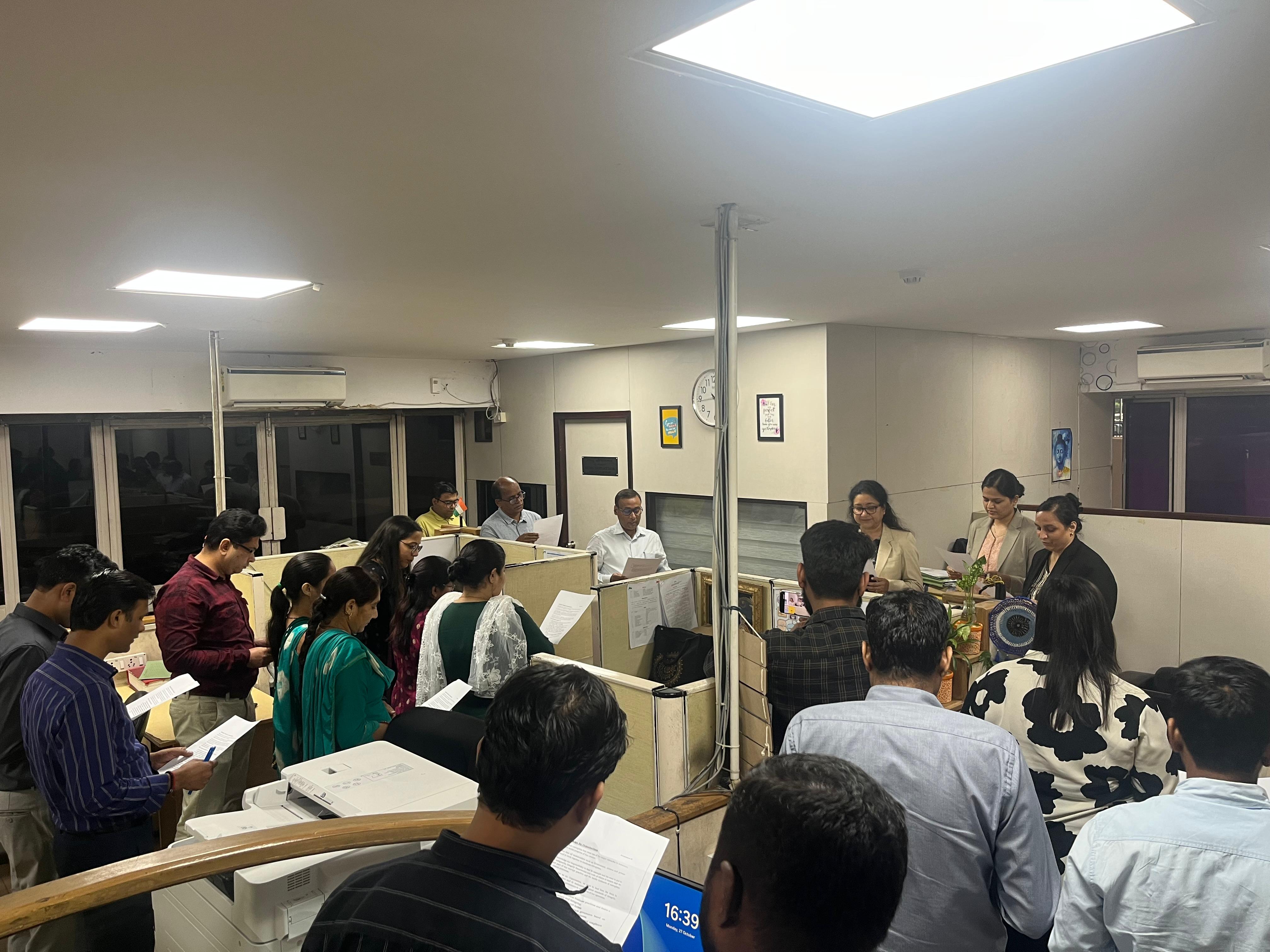 Vigilance Awareness Week 2025 - Integrity pledge