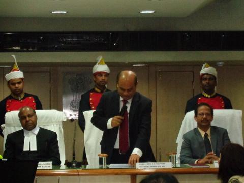 SWEARING-IN CEREMONY OF TECHNICAL MEMBER (P&NG) Mr B.N. Talukdar