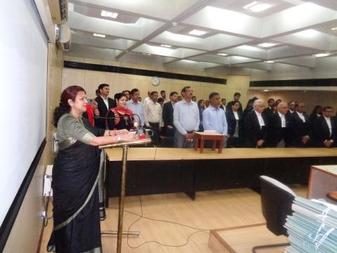 SWEARING-IN CEREMONY OF JUDICIAL MEMBER (P&NG) Mr N.K Patil
