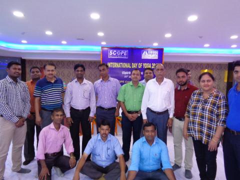 YOGA DAY IN APTEL