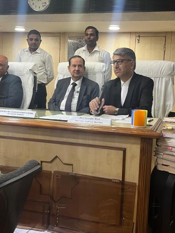 SWEARING-IN CEREMONY OF JUDICIAL MEMBER Mr. VB